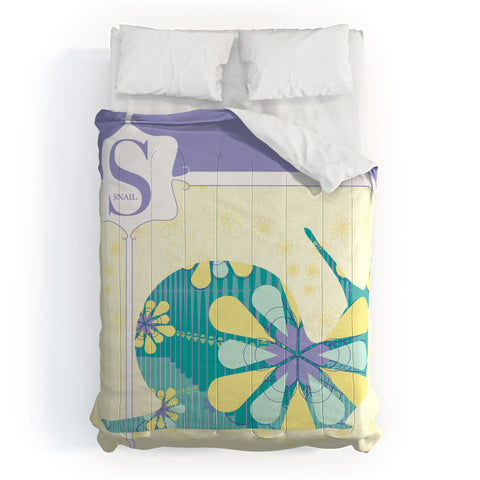 Jennifer Hill Miss Snail Comforter