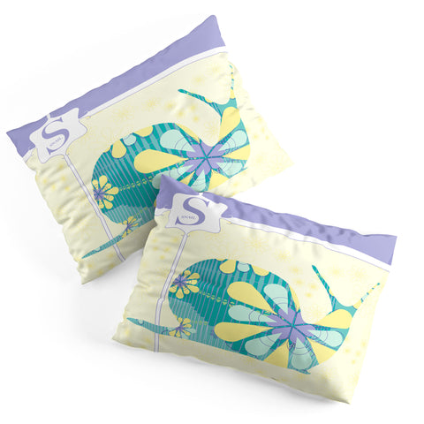 Jennifer Hill Miss Snail Pillow Shams