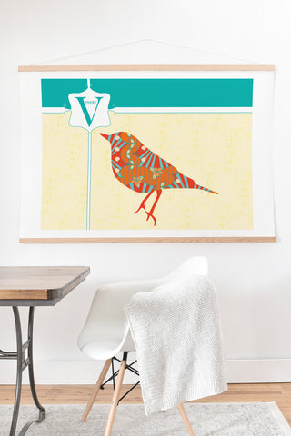 Jennifer Hill Miss Veery Art Print And Hanger