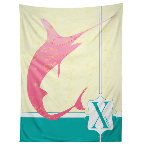 Jennifer Hill Miss Xiphias Tapestry