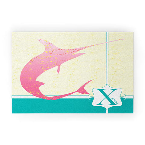 Jennifer Hill Miss Xiphias Welcome Mat