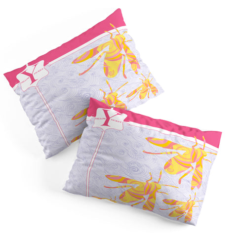 Jennifer Hill Miss Yellow Jacket Pillow Shams