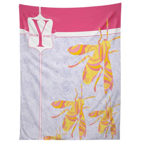 Jennifer Hill Miss Yellow Jacket Tapestry