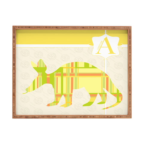 Jennifer Hill Mister Aardvark Rectangular Tray