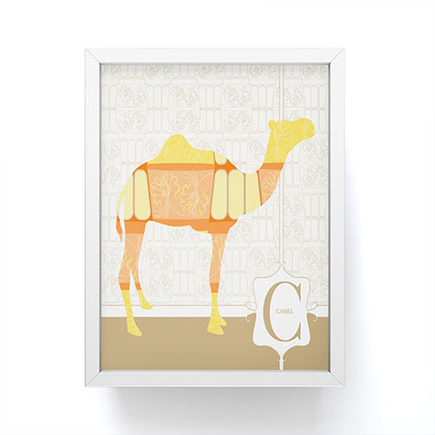 Jennifer Hill Mister Camel Framed Mini Art Print