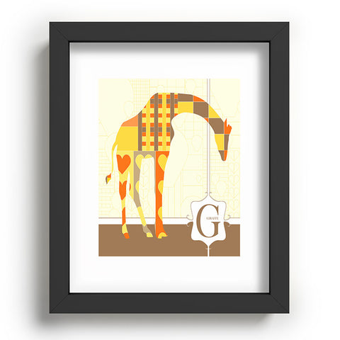 Jennifer Hill Mister Giraffe Recessed Framing Rectangle