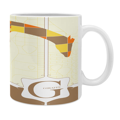 Jennifer Hill Mister Giraffe Coffee Mug
