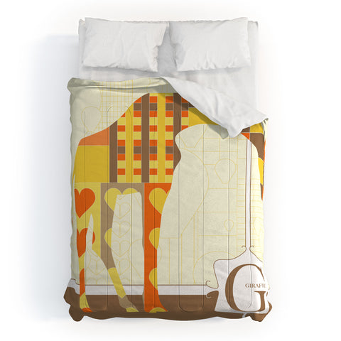 Jennifer Hill Mister Giraffe Comforter