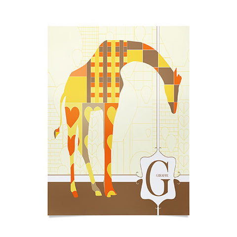 Jennifer Hill Mister Giraffe Poster