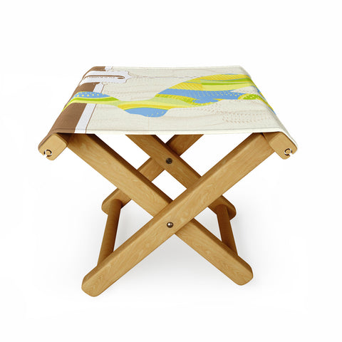 Jennifer Hill Mister Jackrabbit Folding Stool