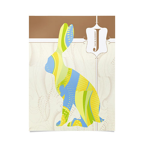 Jennifer Hill Mister Jackrabbit Poster