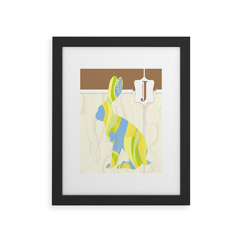 Jennifer Hill Mister Jackrabbit Framed Art Print