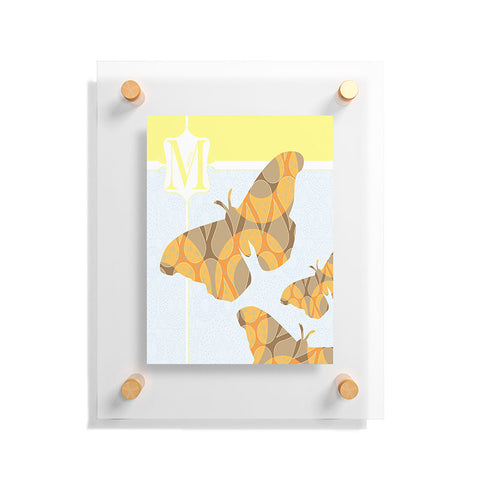Jennifer Hill Mister Moth Floating Acrylic Print