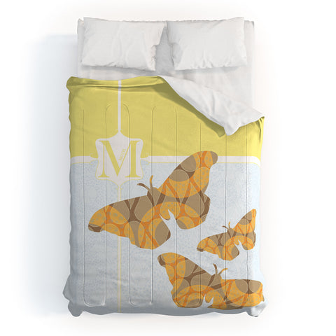 Jennifer Hill Mister Moth Comforter