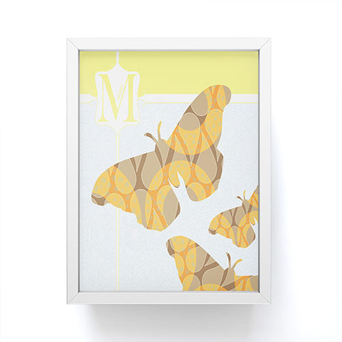 Jennifer Hill Mister Moth Framed Mini Art Print