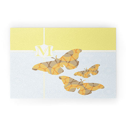 Jennifer Hill Mister Moth Welcome Mat