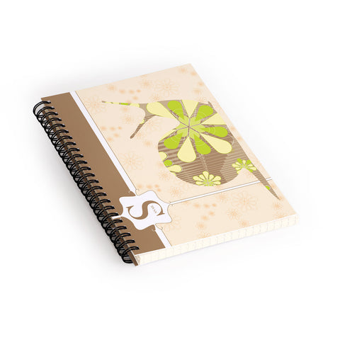 Jennifer Hill Mister Snail Spiral Notebook