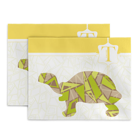 Jennifer Hill Mister Tortoise Placemat