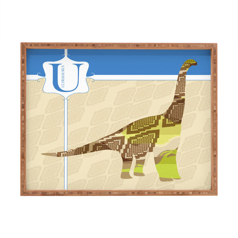 Jennifer Hill Mister Ultrasaurus Rectangular Tray