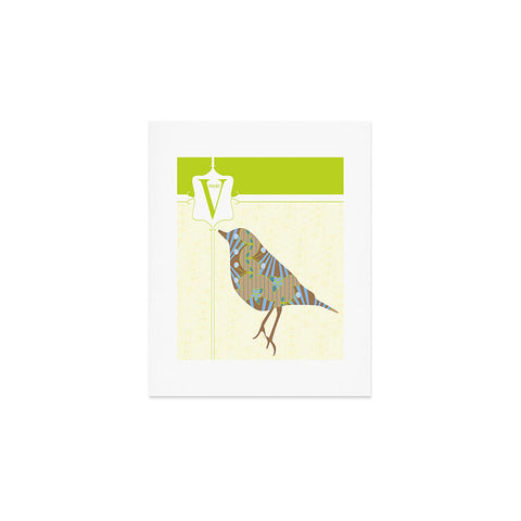 Jennifer Hill Mister Veery Art Print