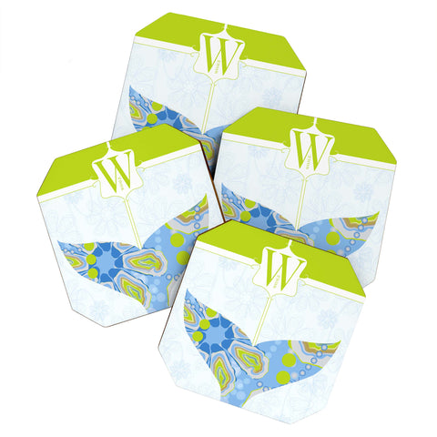 Jennifer Hill Mister Whale Coaster Set