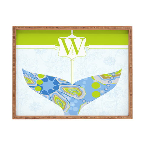 Jennifer Hill Mister Whale Rectangular Tray