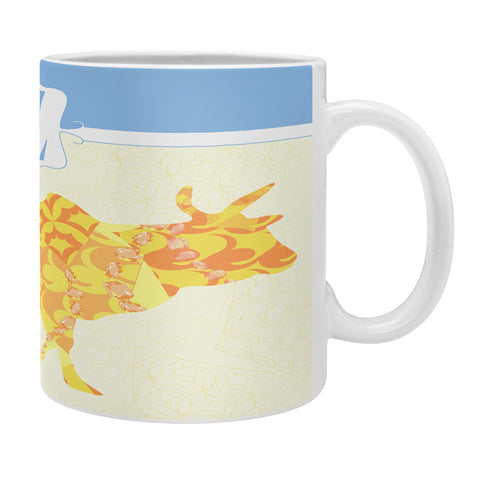 Jennifer Hill Mister Zebu Coffee Mug