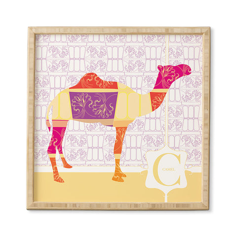 Jennifer Hill Moroccan Camel Framed Wall Art