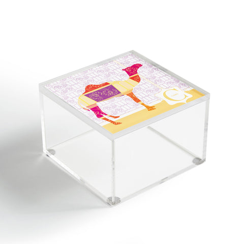 Jennifer Hill Moroccan Camel Acrylic Box
