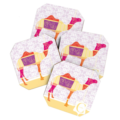 Jennifer Hill Moroccan Camel Coaster Set