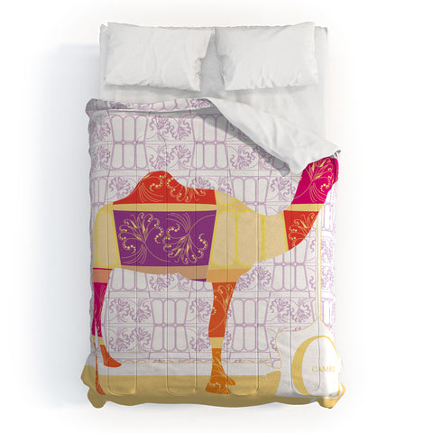 Jennifer Hill Moroccan Camel Comforter