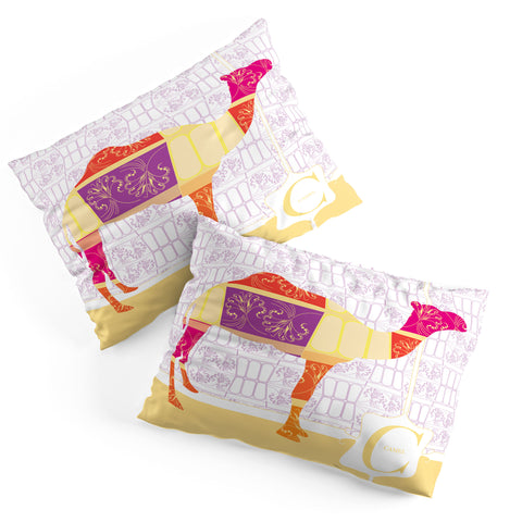 Jennifer Hill Moroccan Camel Pillow Shams