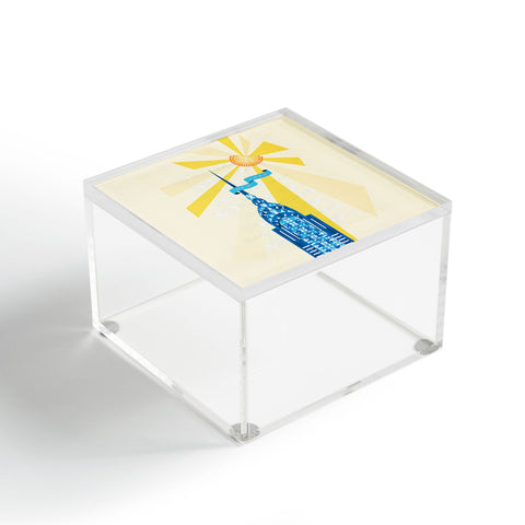 Jennifer Hill New York City Chrysler Building Acrylic Box