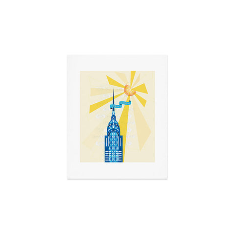 Jennifer Hill New York City Chrysler Building Art Print