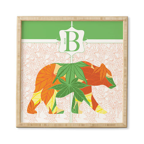 Jennifer Hill Pacific Bear Framed Wall Art