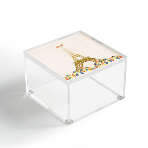 Jennifer Hill Paris Eiffel Tower Acrylic Box
