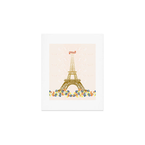 Jennifer Hill Paris Eiffel Tower Art Print