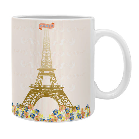 Jennifer Hill Paris Eiffel Tower Coffee Mug