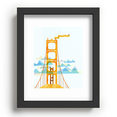 Jennifer Hill San Francisco Golden Gate Recessed Framing Rectangle