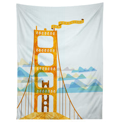 Jennifer Hill San Francisco Golden Gate Tapestry