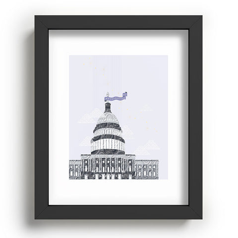 Jennifer Hill Washington DC Capitol Building Recessed Framing Rectangle