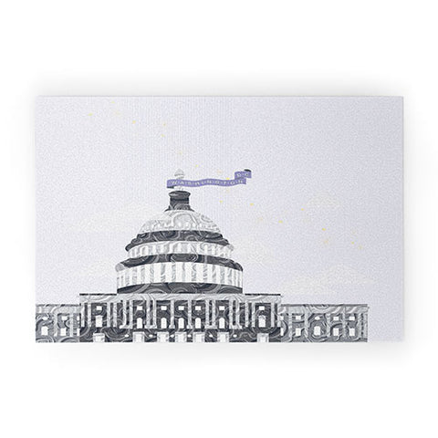Jennifer Hill Washington DC Capitol Building Welcome Mat