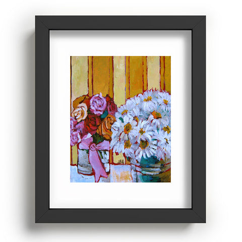 Jenny Grumbles Daisies and Roses Recessed Framing Rectangle