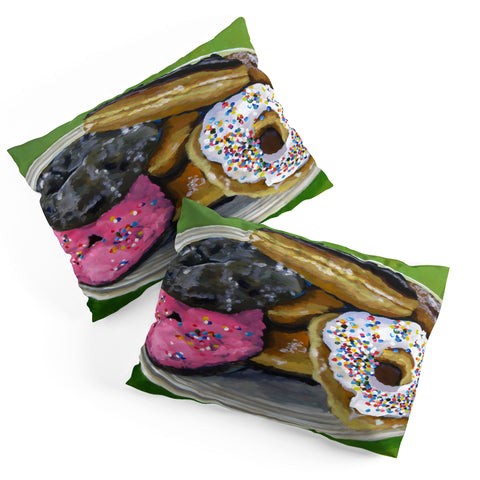 Jenny Grumbles Donuts Pillow Shams