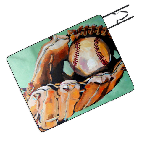 Jenny Grumbles Hes Outta There Picnic Blanket