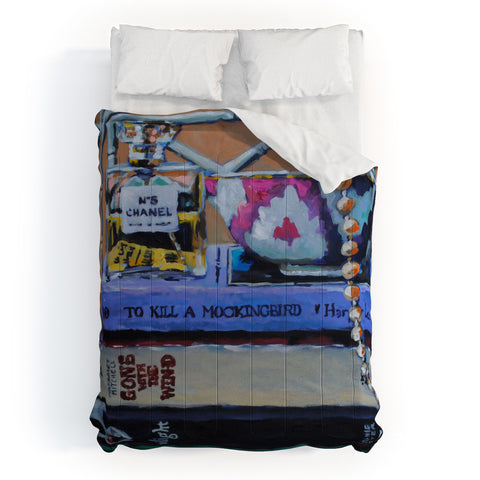 Jenny Grumbles Library No 5 Comforter