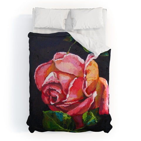 Jenny Grumbles Pink Rose Comforter