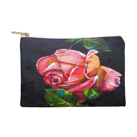 Jenny Grumbles Pink Rose Pouch