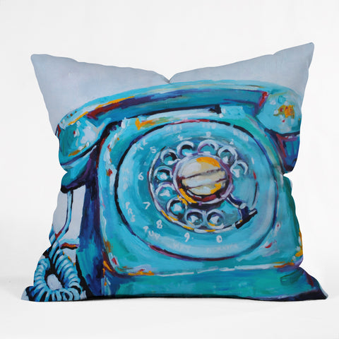 Jenny Grumbles Rotary Outdoor Throw Pillow