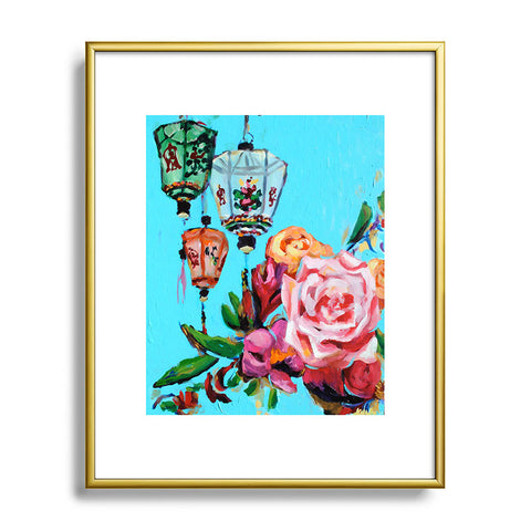 Jenny Grumbles Shanghai Blossom Metal Framed Art Print